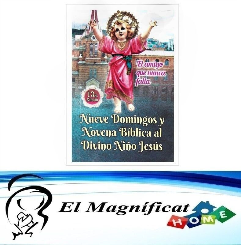 NUEVE DOMINGOS Y NOVENA BIBLICA AL DIVINO NIÑO JESUS (MINI) NDN