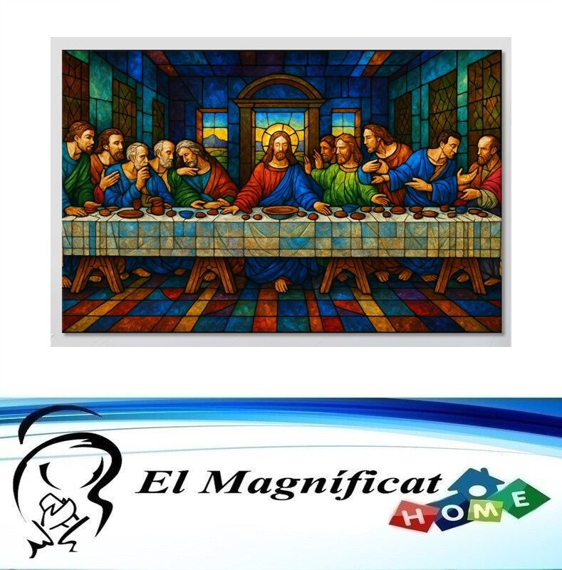 CUADRO SANTA CENA 70 CMS X 40 CMS