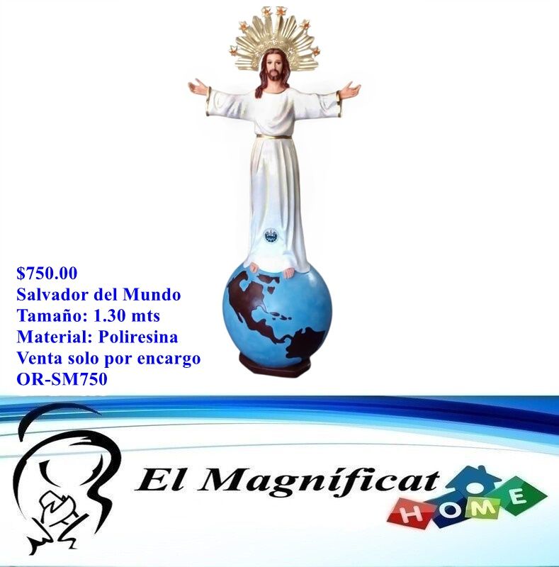 SALVADOR DEL MUNDO 1.30 MTS