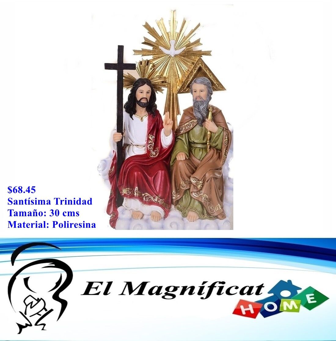 SANTISIMA TRINIDAD 30 cms