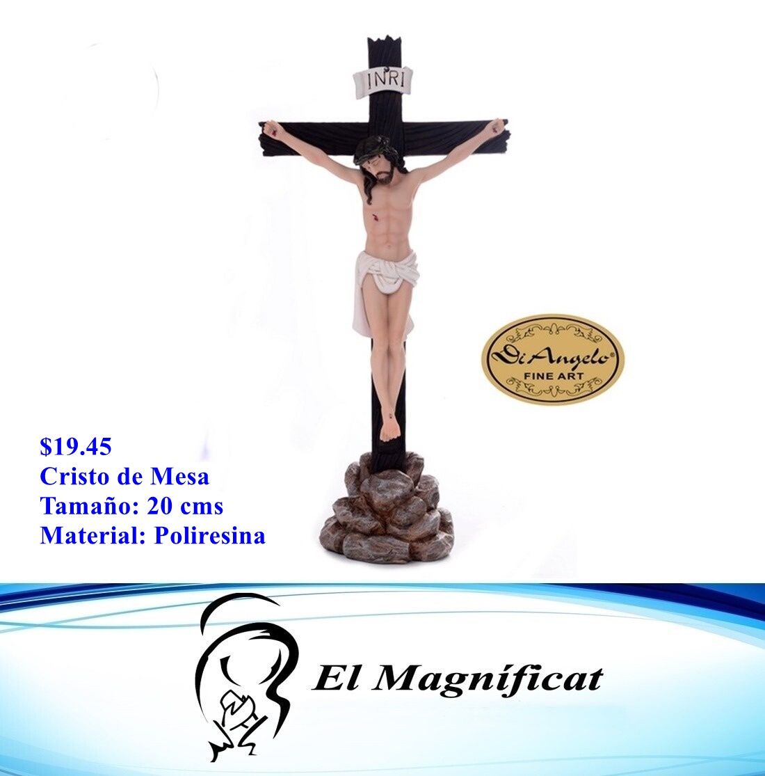 CRISTO DE MESA 20 CMS