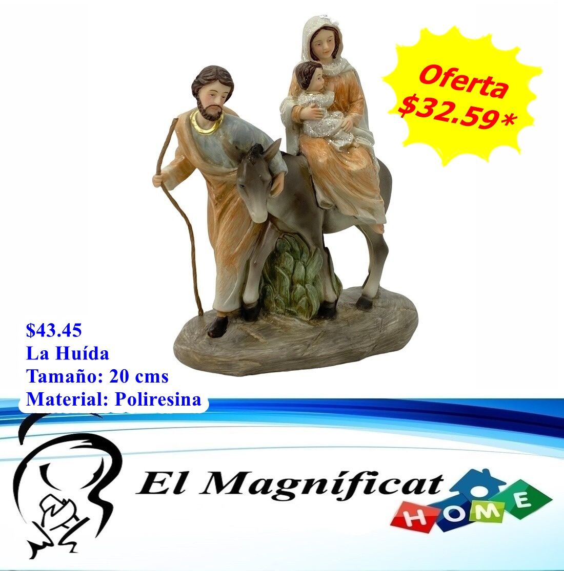 LA HUIDA 20 CMS