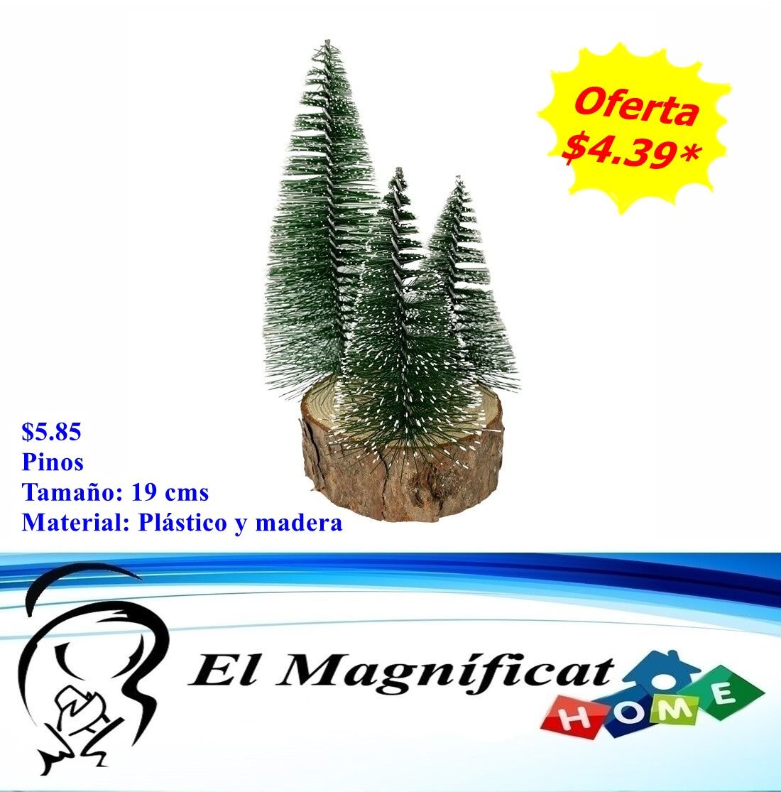 PINOS NAVIDEÑOS 19 CMS