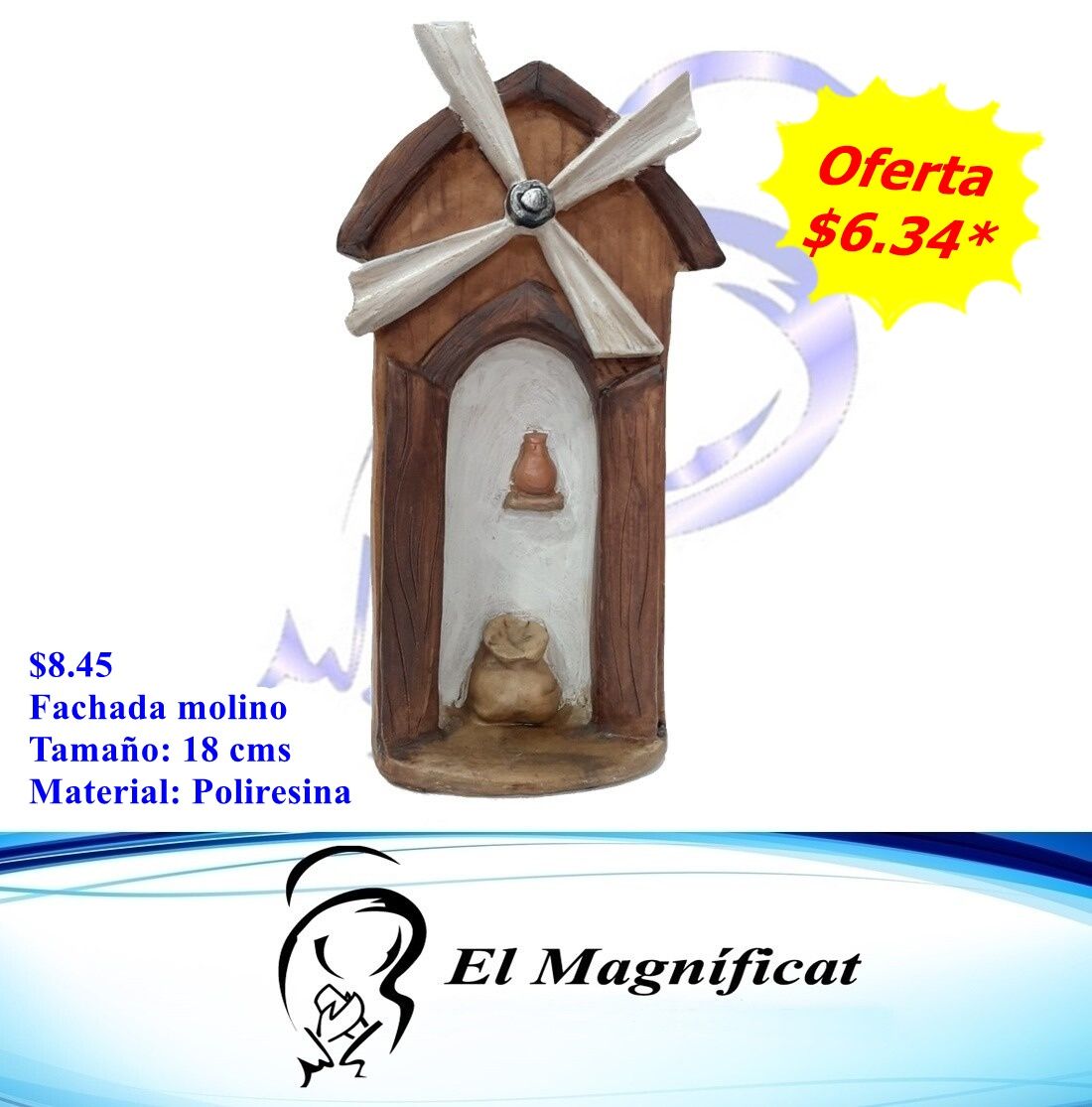 FACHADA PARA NACIMIENTO MOLINO