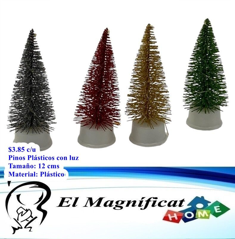 PINO MINI CON LUZ SURTIDO 12 CMS
