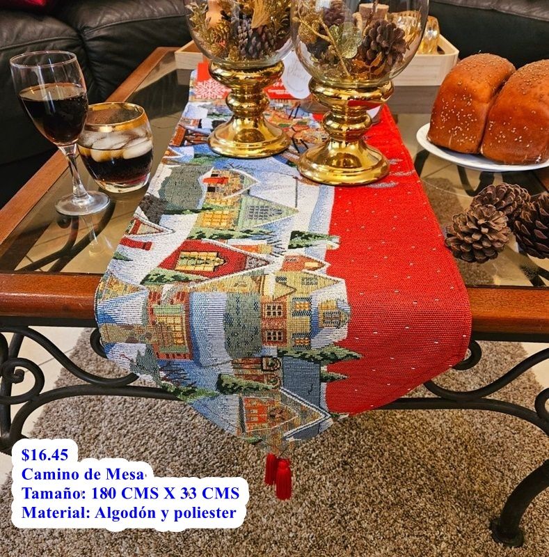 CAMINO DE MESA 180 CMS X 33 CMS CDX