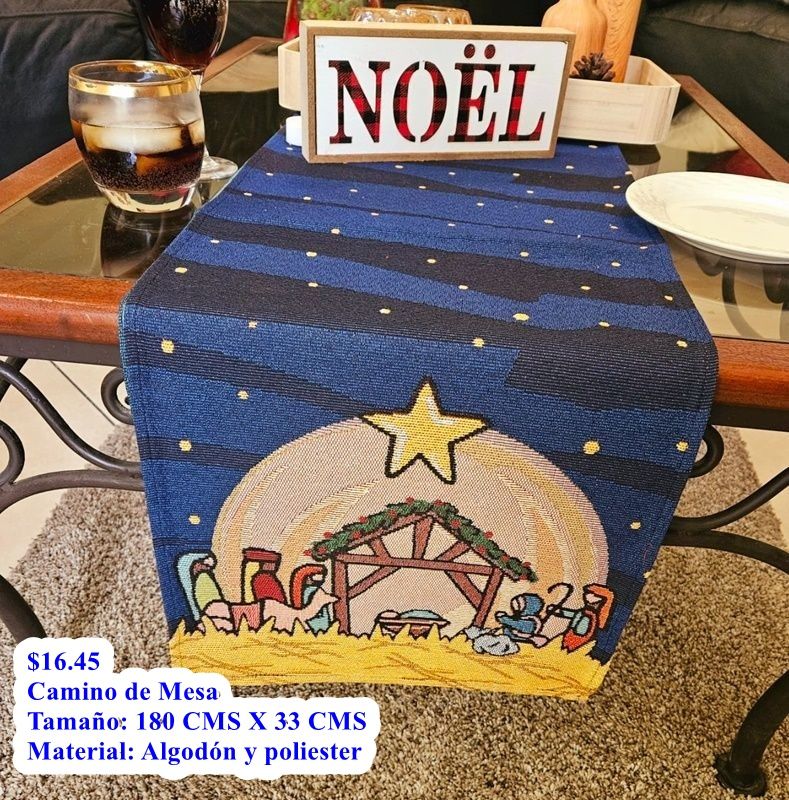 CAMINO DE MESA 1.80 MTS DE LARGO X 33 CMS DE ANCHO CDX