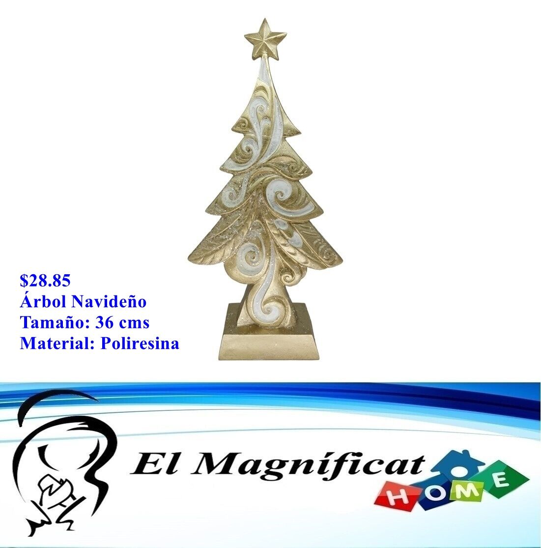 ARBOL NAVIDEÑO 36 CMS