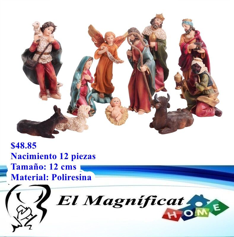 NACIMIENTO 12 PIEZAS 12 CMS