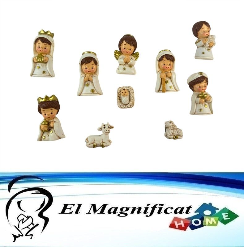 NACIMIENTO MAGNÉTICO (CON IMAN) 10 PIEZAS