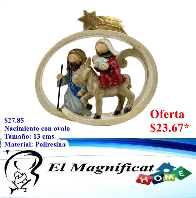 LA HUÍDA CON OVALO  13 CMS