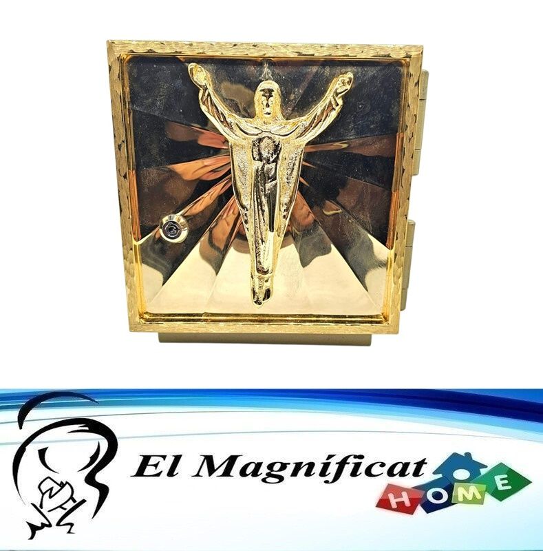 SAGRARIO PEQUEÑO ENCHAPADO EN ORO