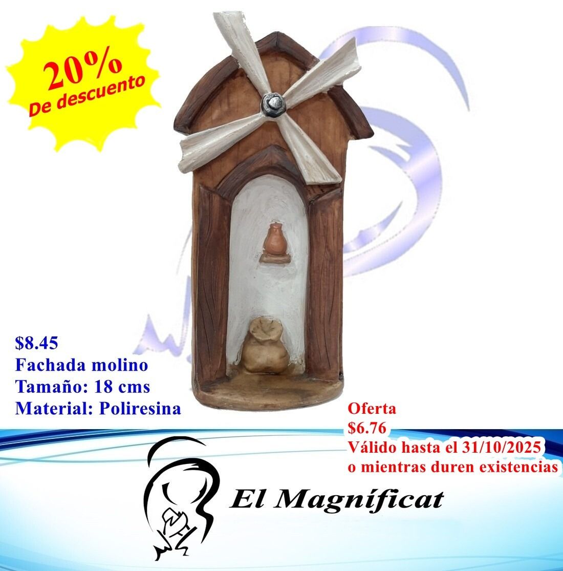 FACHADA PARA NACIMIENTO MOLINO