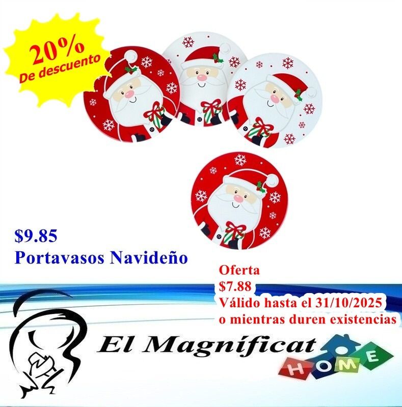PORTAVASOS NAVIDEÑO
