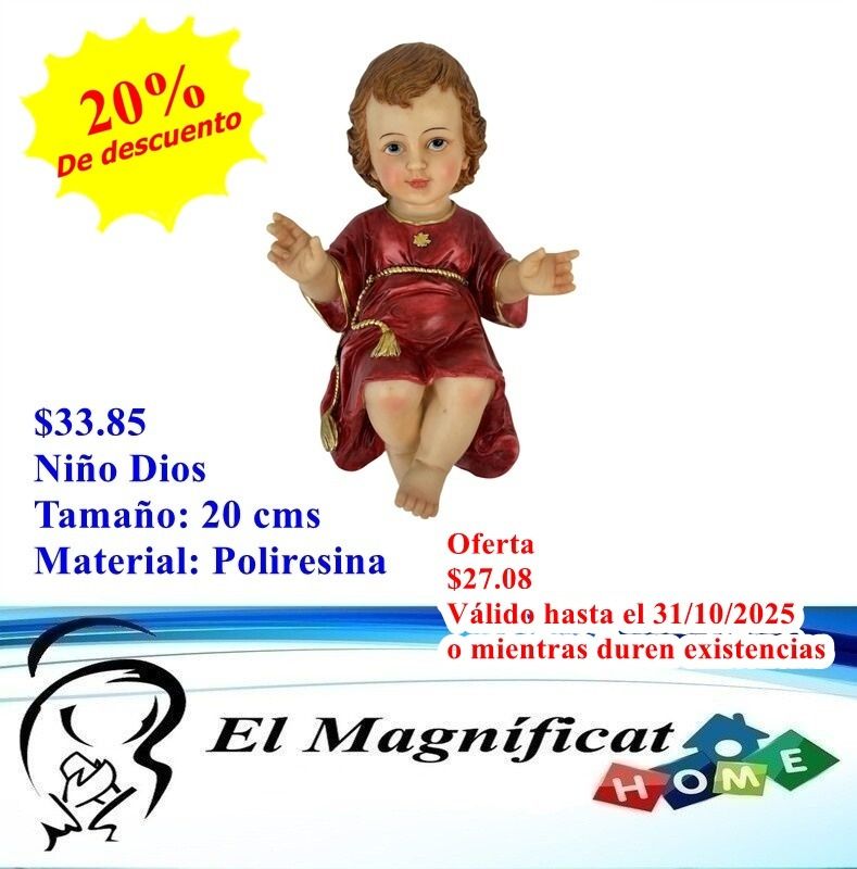 NIÑO DIOS 20 CMS