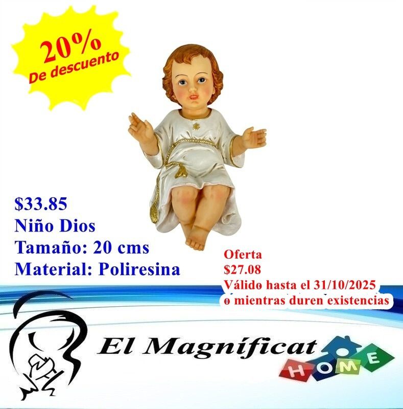 NIÑO DIOS 20 CMS