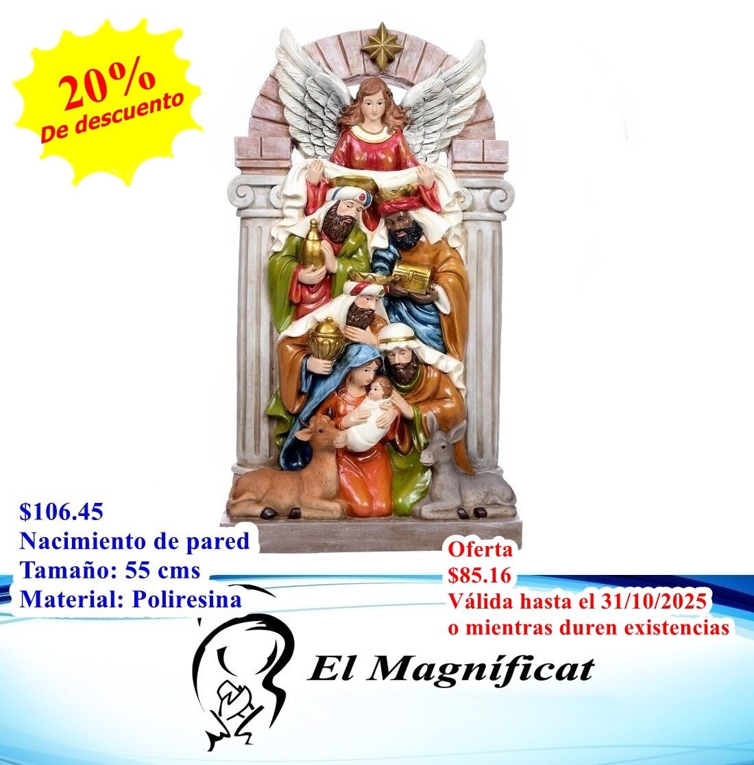NACIMIENTO PARA PARED