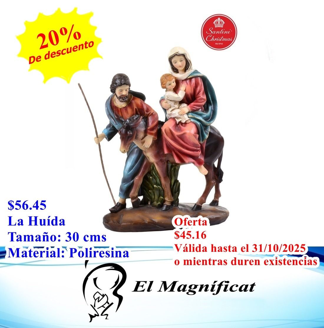 LA HUIDA 30 CMS
