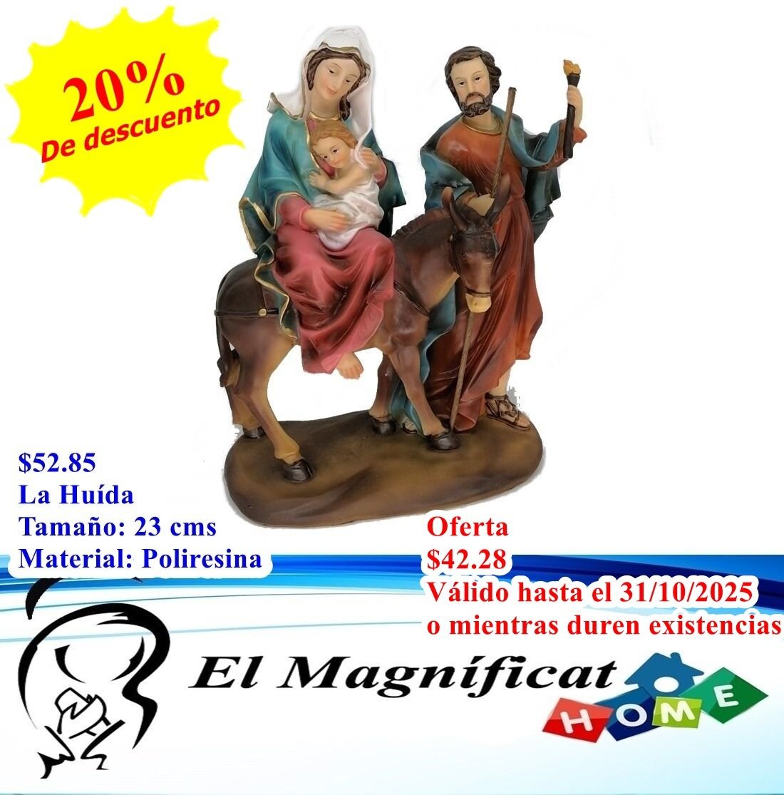 LA HUIDA  23 CMS