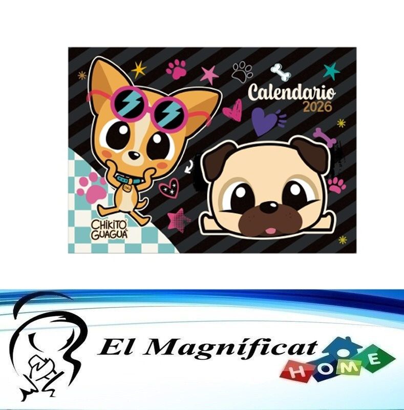 CALENDARIO CHIKITO GUA GUA 2026