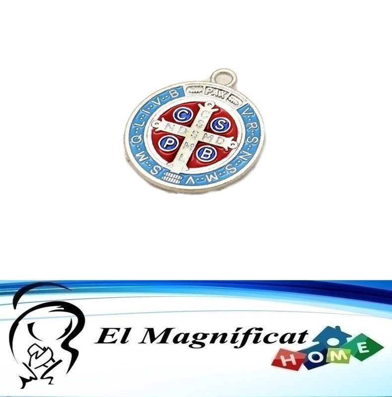 DIJE MEDALLA DE SAN BENITO 1.6 CMS DE DIÁMETRO