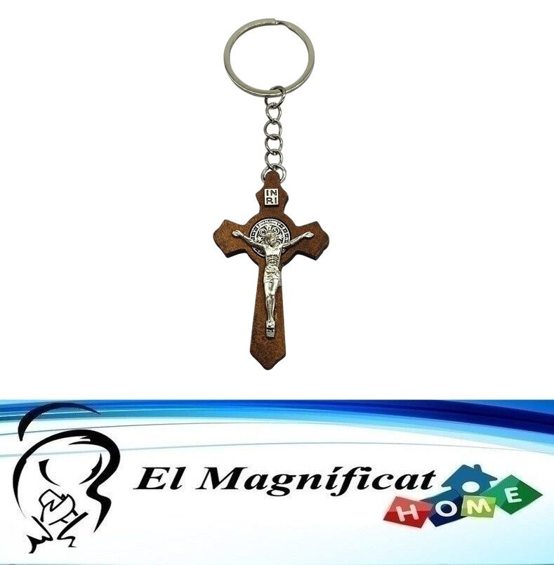 LLAVERO MADERA CRUZ DE SAN BENITO