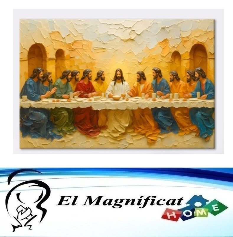CUADRO SANTA CENA 120 CMS X 80 CMS
