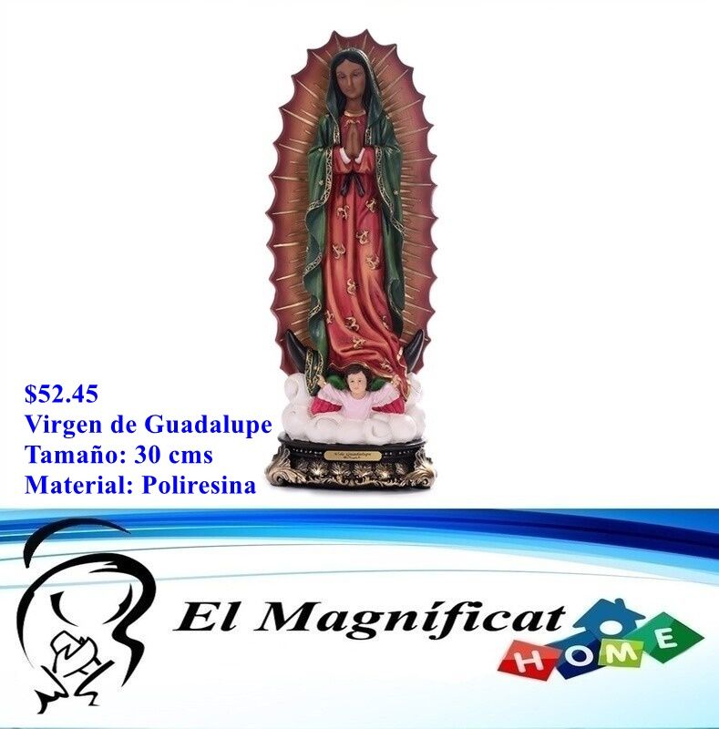 VIRGEN DE GUADALUPE 30 CMS