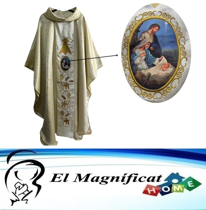 CASULLA NAVIDEÑA BLANCA