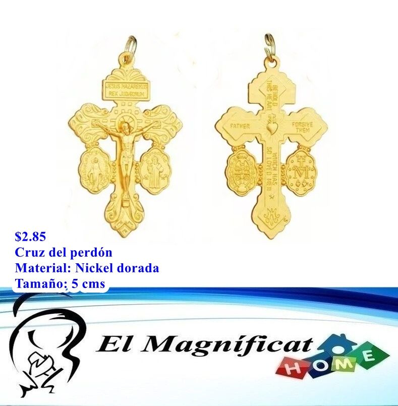CRUZ DEL PERDON DORADA 5 CMS