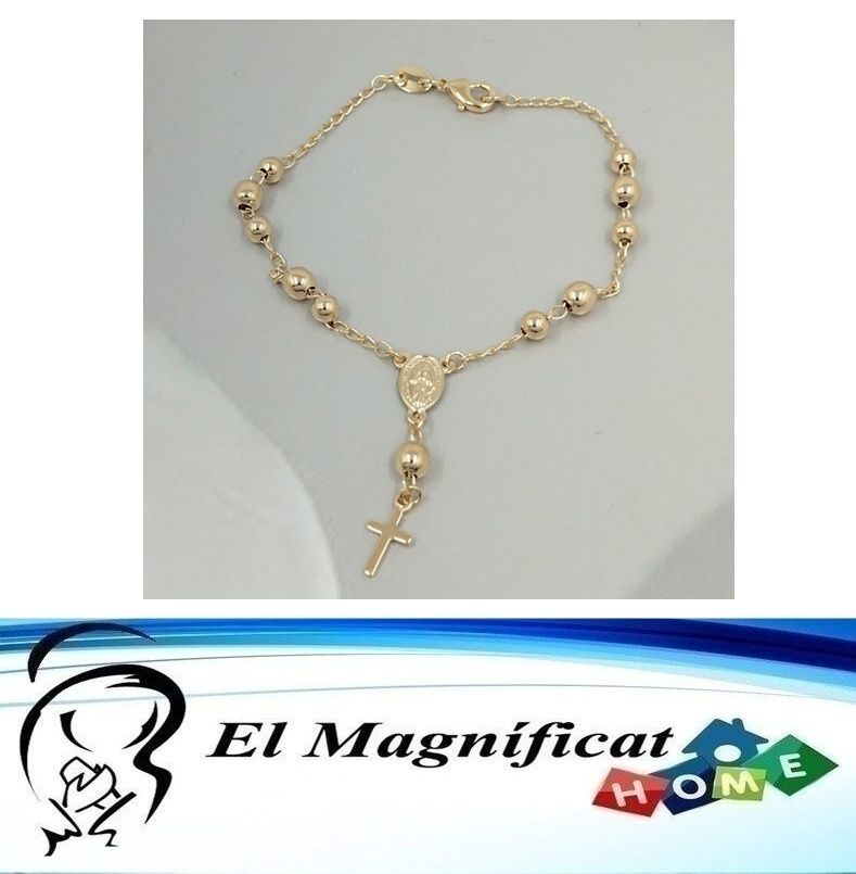 PULSERA DECENARIO ENCHAPADO EN ORO