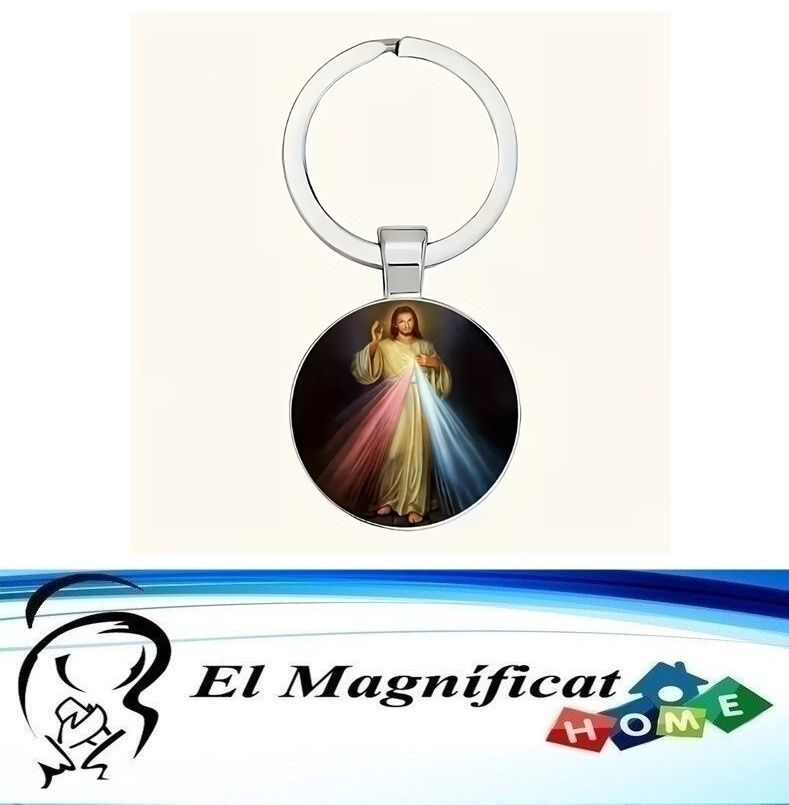 LLAVERO JESUS DE LA MISERICORDIA ACRÍLICO