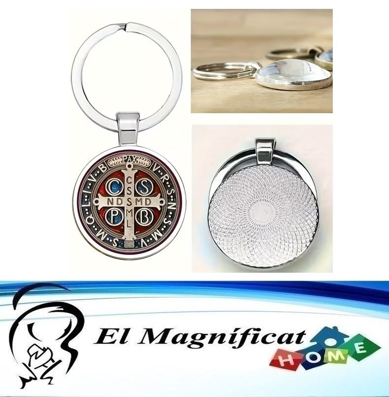 LLAVERO MEDALLA DE SAN BENITO