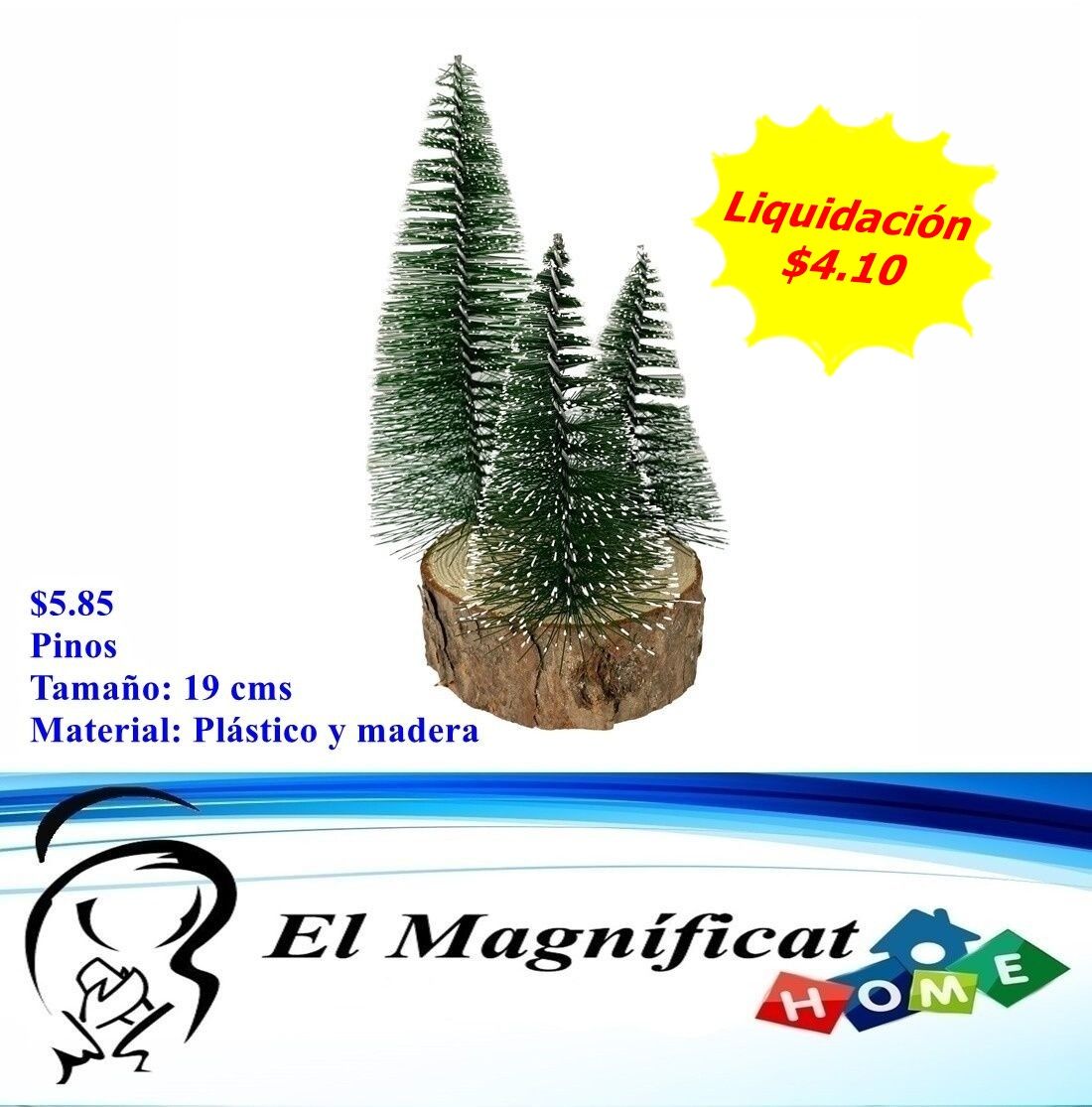 PINOS NAVIDEÑOS 19 CMS