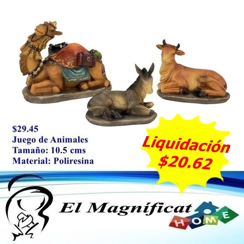 JUEGO DE ANIMALES 10.5 CMS