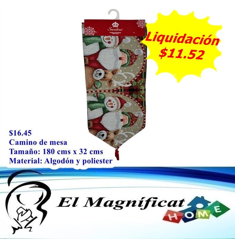 CAMINO DE MESA 180 CMS X 33 CMS