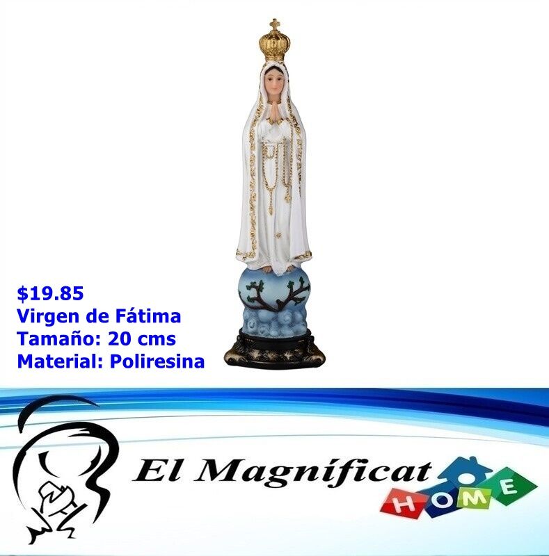VIRGEN DE FATIMA 20 CMS