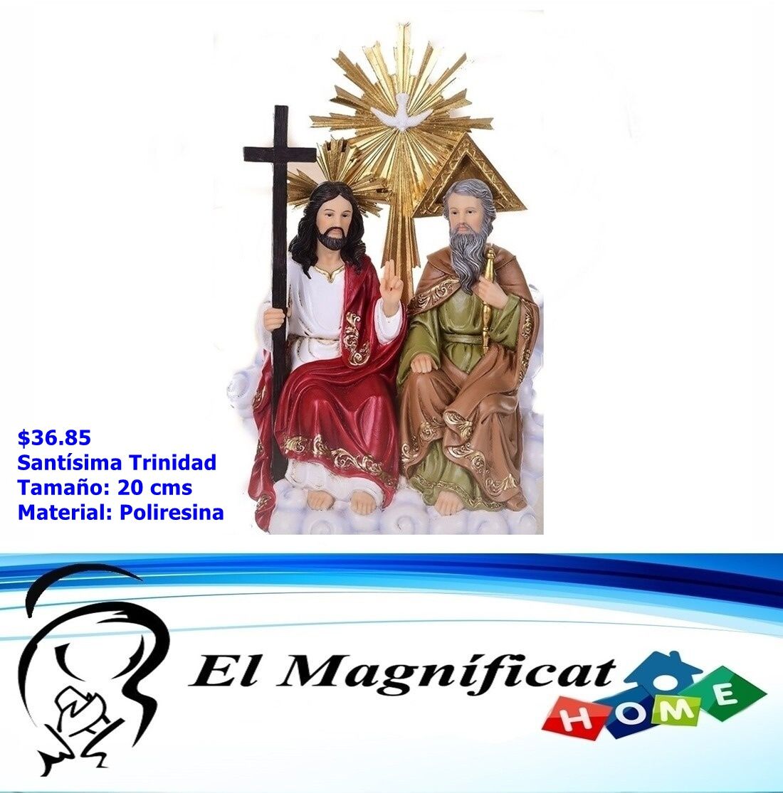 SANTISIMA TRINIDAD 20 CMS