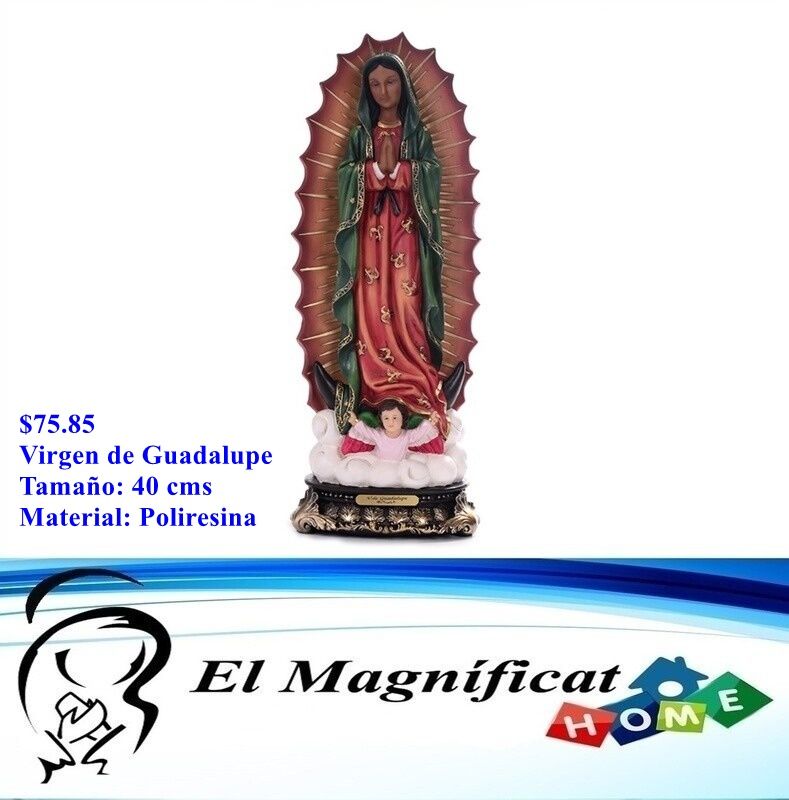 VIRGEN DE GUADALUPE 40 CMS
