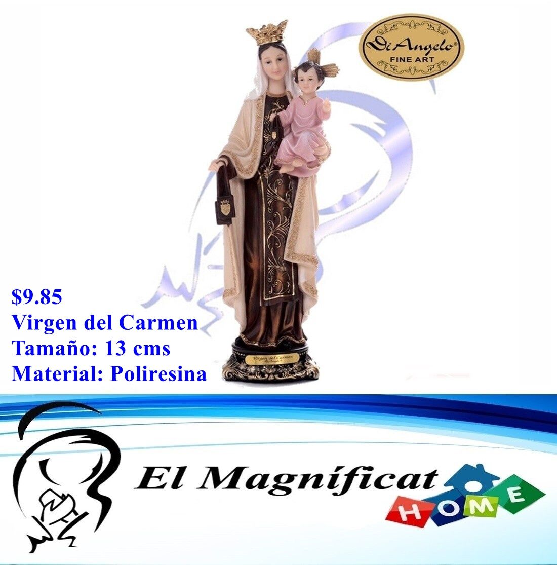 VIRGEN DEL CARMEN 13 CMS