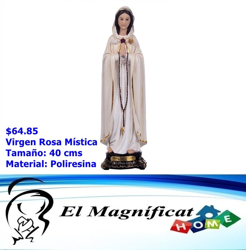 VIRGEN ROSA MISTICA 40 CMS