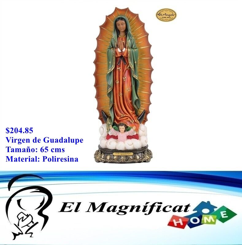 VIRGEN DE GUADALUPE 65 CMS