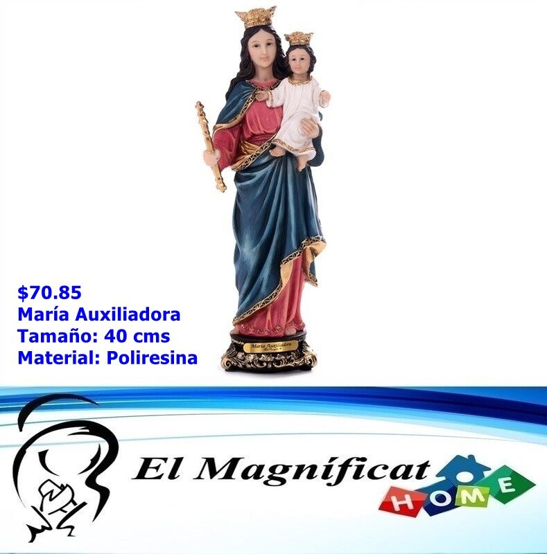 VIRGEN MARIA AUXILIADORA 40 cms