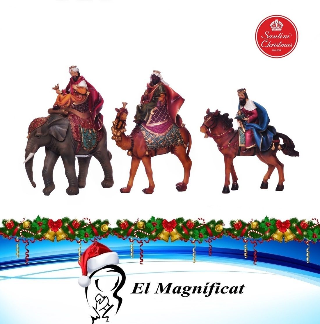 JUEGO DE REYES MAGOS 20 CMS