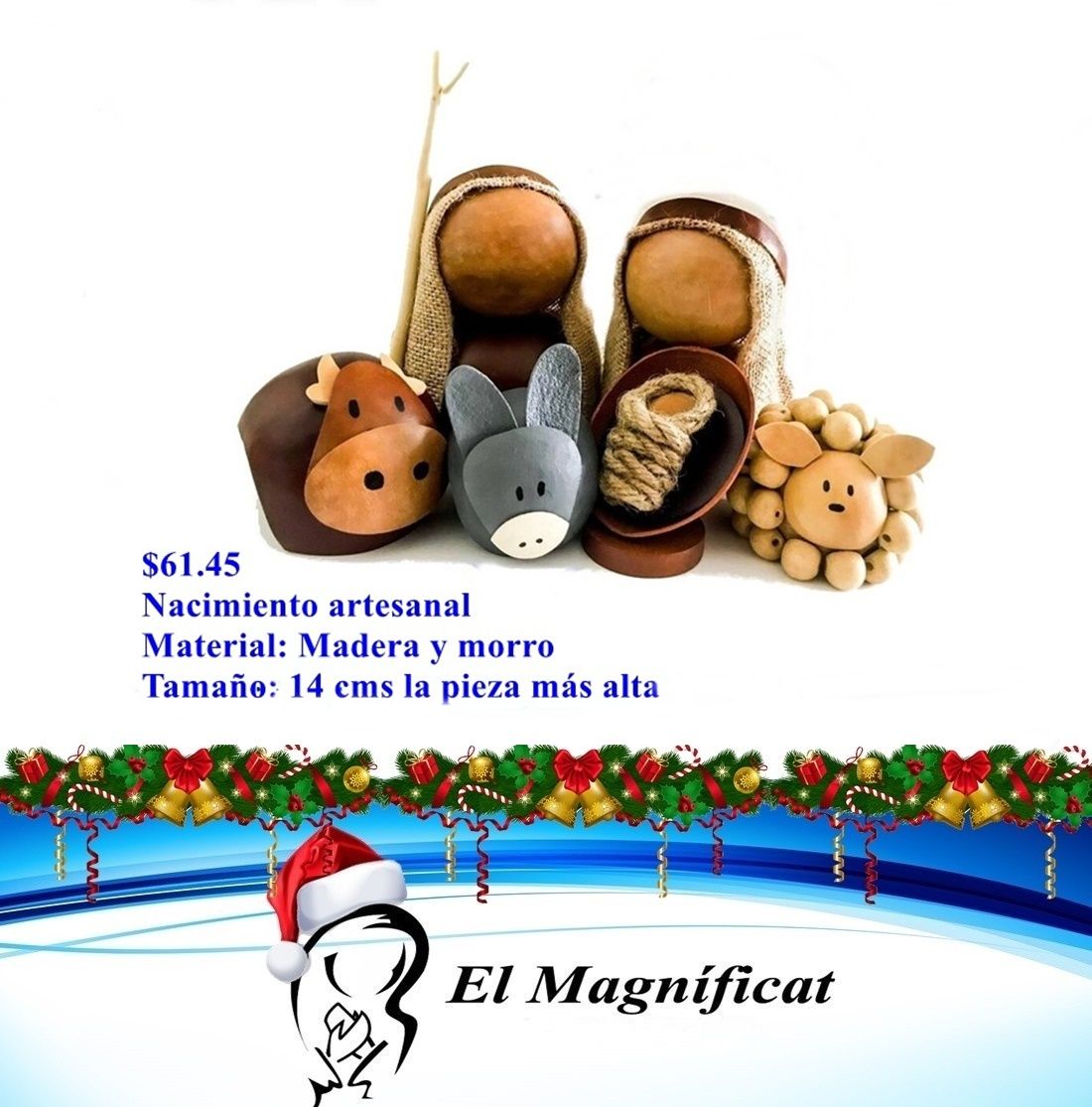 NACIMIENTO BELEN (14 CMS LA PIEZA MÁS ALTA)