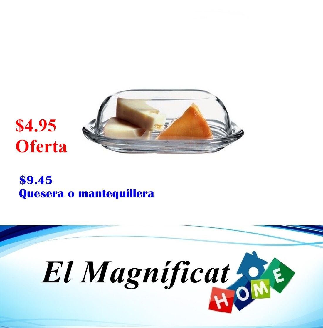MANTEQUILLERA/QUESERA CON TAPA
