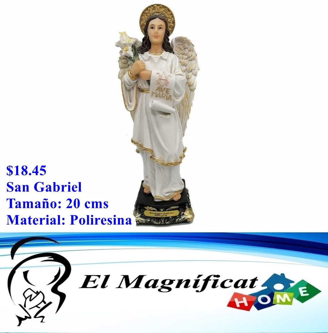 SAN GABRIEL ARCANGEL 20 CMS
