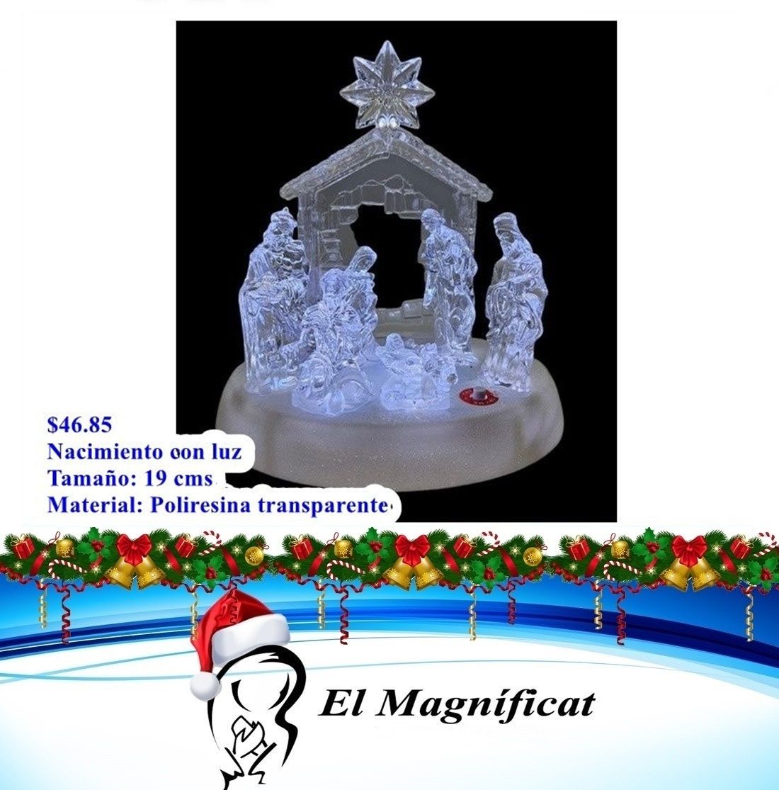 NACIMIENTO CON LUZ 19 CMS