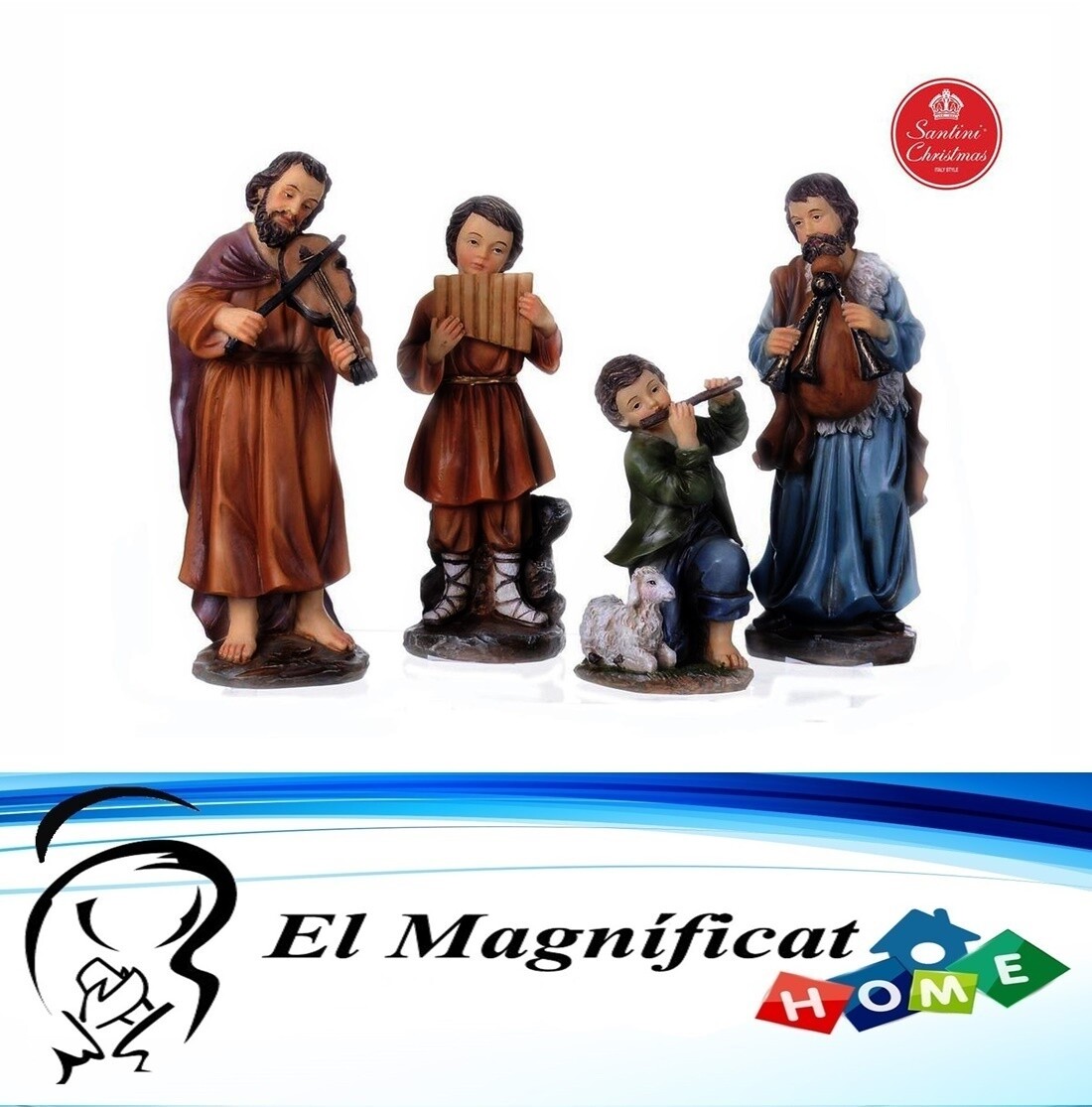 JUEGO DE ALDEANOS 16 CMS