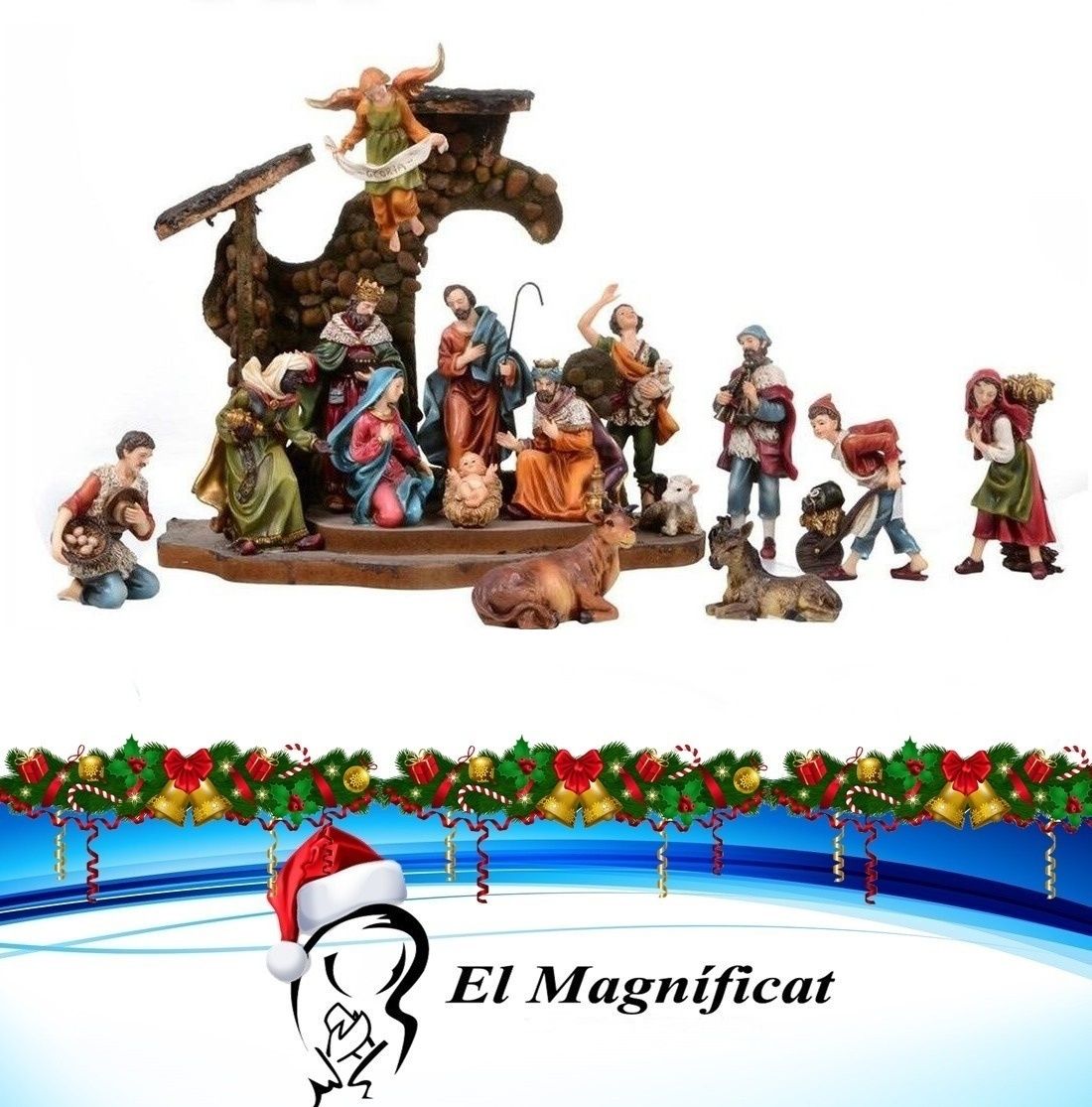 NACIMIENTO 15 PIEZAS 15 CMS
